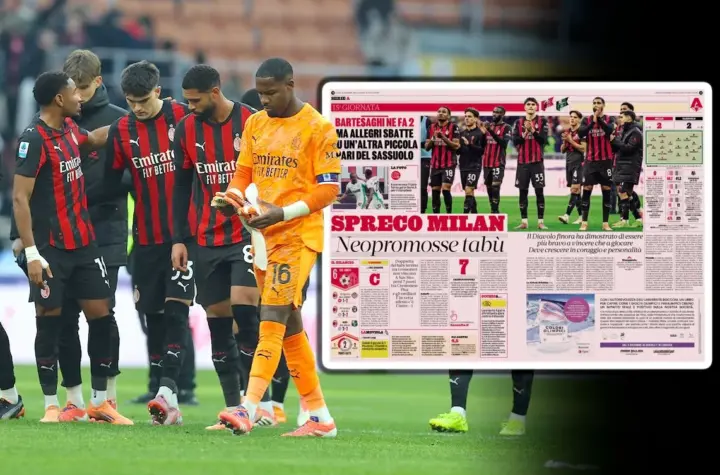 sassuolo x milan — BR news
