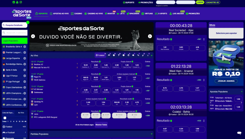 Análise do Esportes da Sorte para jogadores brasileiros image 2