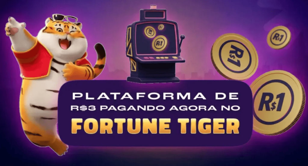 Plataforma de 3 reais tigre para jogos e depósitos no Brasil image 1