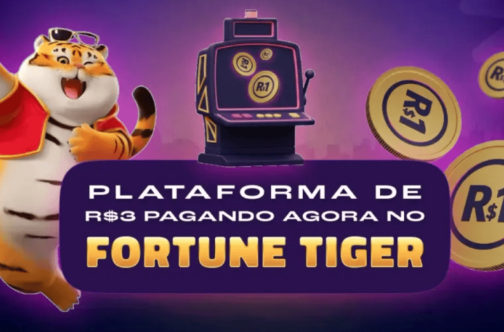 Plataforma de 3 reais tigre para jogos e depósitos no Brasil image 1